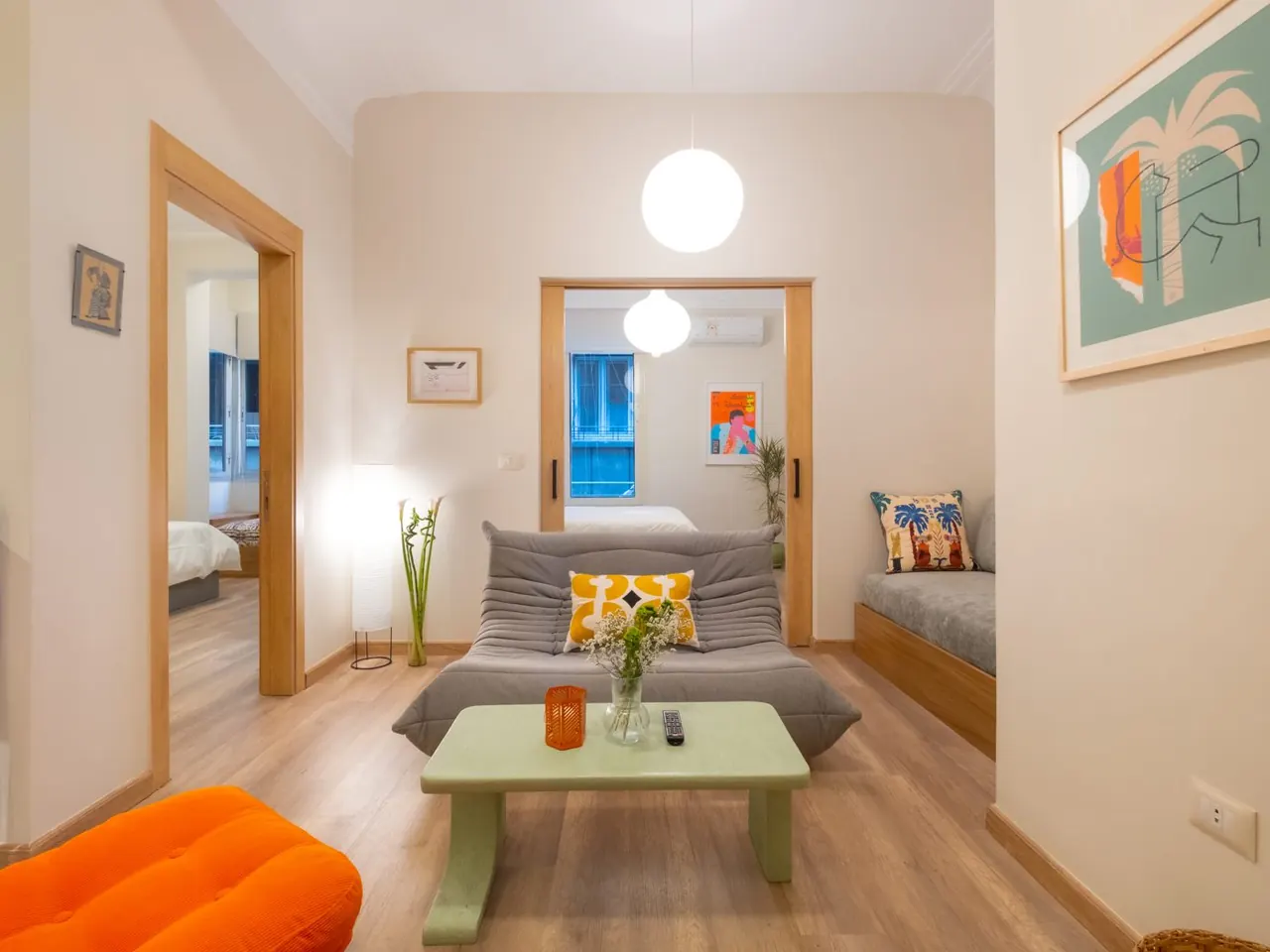 The same room after Toucan's design and furnishing
